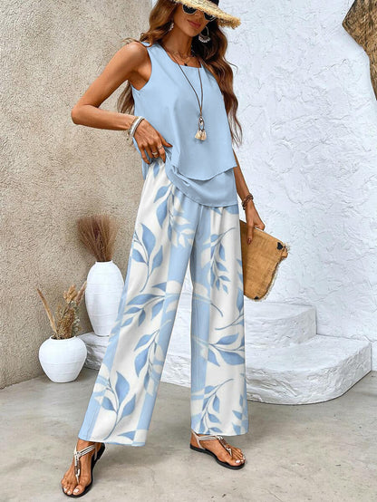 Charlotte | Printed Co-Ord Set Botanical Drift
