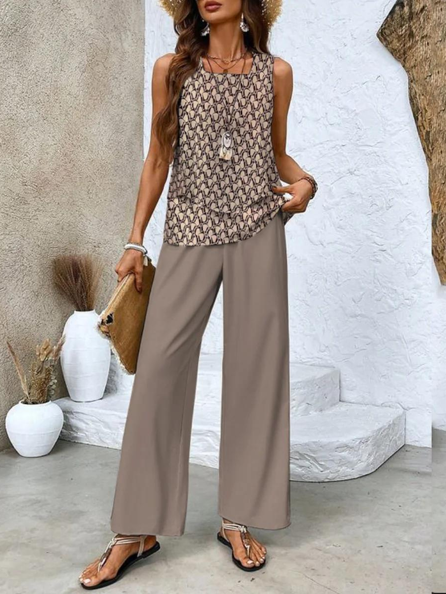 Charlotte | Printed Co-Ord Set Botanical Drift