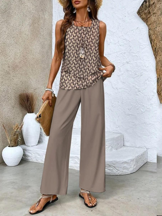 Charlotte | Printed Co-Ord Set Botanical Drift