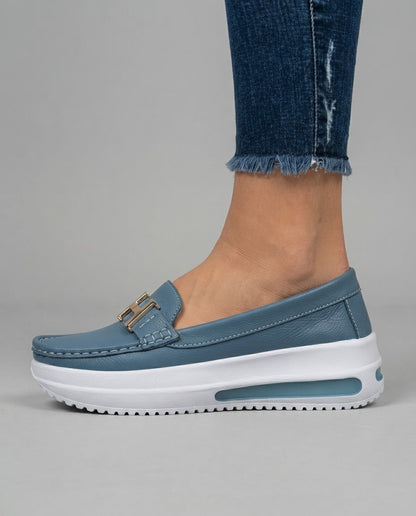 VELLARI | Mocassini Platform con Morsetto Metallico