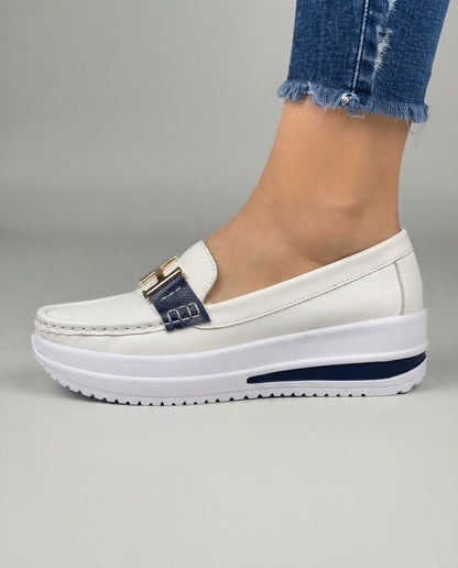 VELLARI | Mocassini Platform con Morsetto Metallico